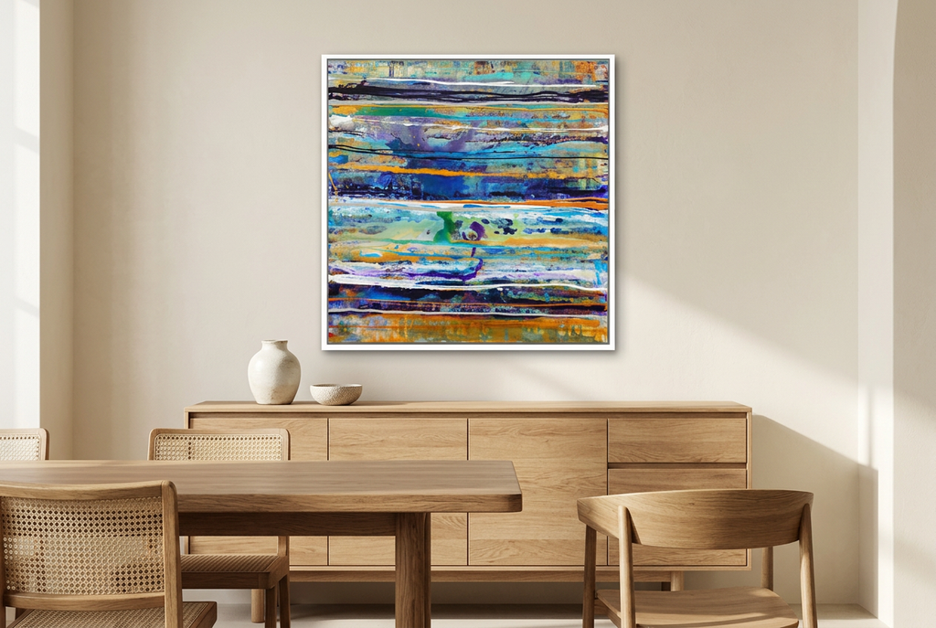 Ocean Mist in a modern dining room