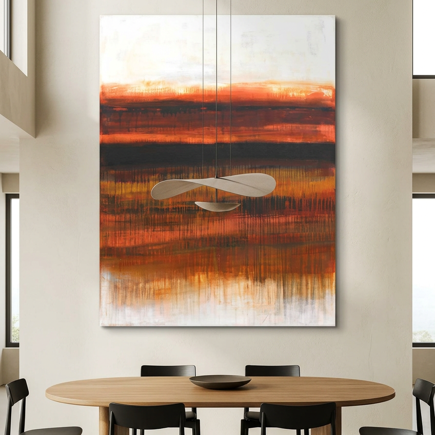 What Lies Beneath in a contemporary dining room